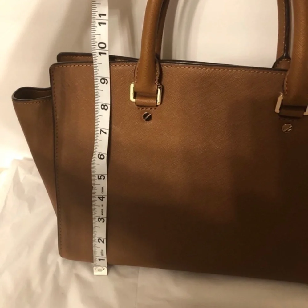 Michael kors brown Selma tote bag satchel